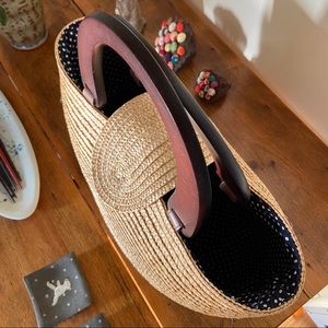 Handmade straw bag, made in Japan 🇯🇵